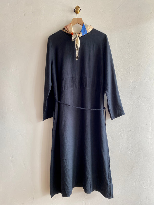 Woven Linen Dress 03