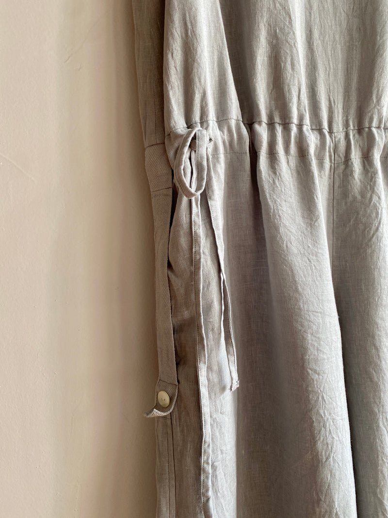 Woven Linen Jumpsuit 02