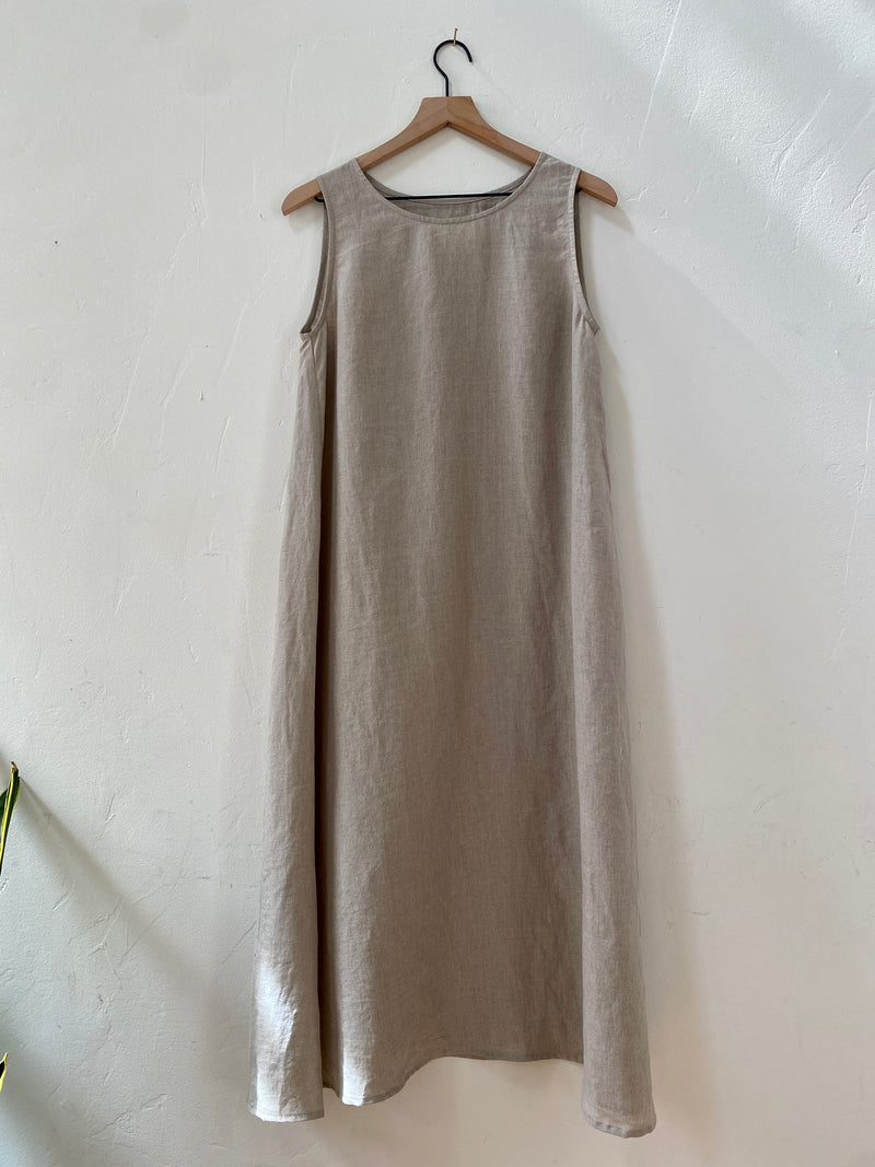 Woven Linen Dress 04