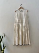 Abby Cotton Pleated Dress