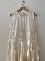 Abby Cotton Pleated Dress