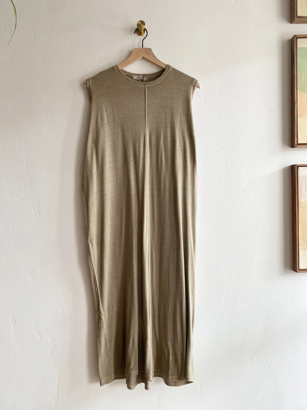 Knit Silk Natural Hand Dyed Dress