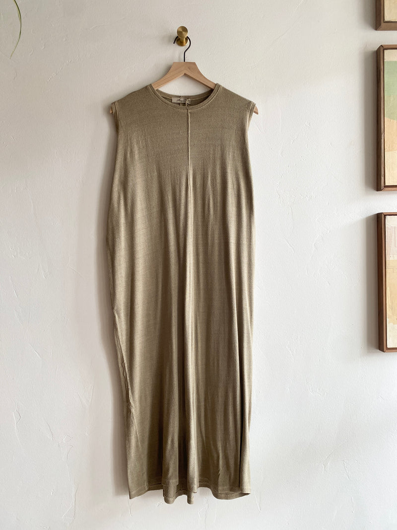 Knit Silk Natural Hand Dyed Dress
