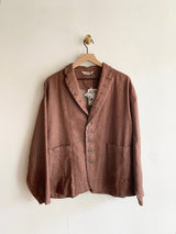 Woven Cotton-Linen Denim Jacket
