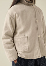 Quilted Cotton Linen Jacket