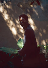 Wool-Cashmere Oversized Ribbed Sweater, Charcoal