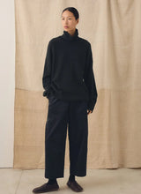 Wool Cashmere Roll Neck Sweater