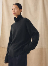 Wool Cashmere Roll Neck Sweater