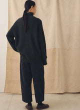 Wool Cashmere Roll Neck Sweater