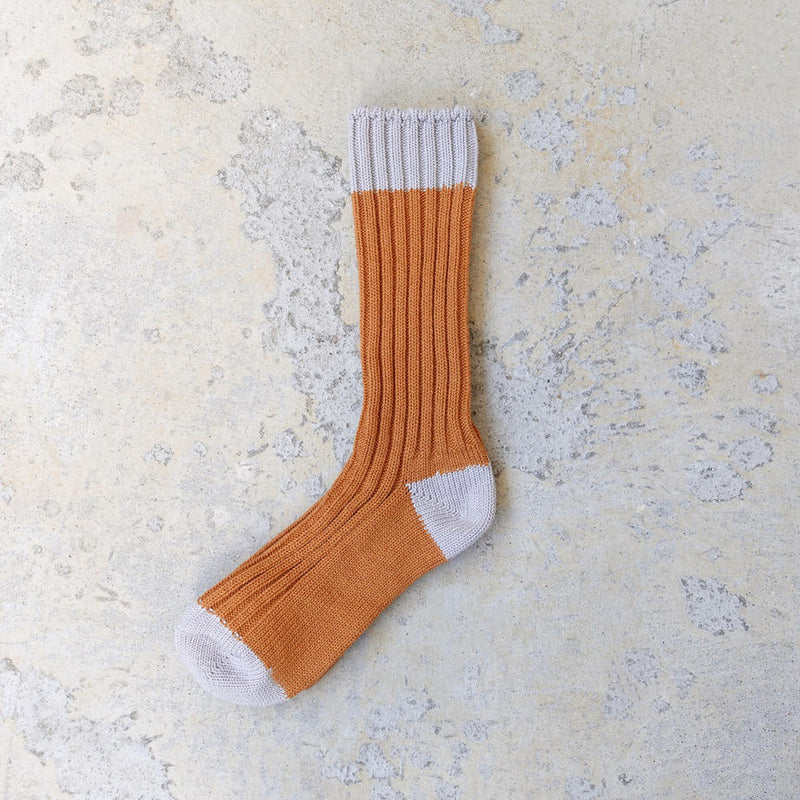 Loiter Organic Cotton Two Tone Socks