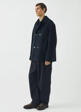 Double Breasted Wool Peacoat