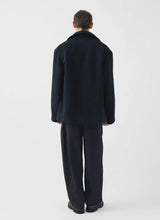 Double Breasted Wool Peacoat
