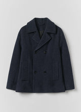 Double Breasted Wool Peacoat