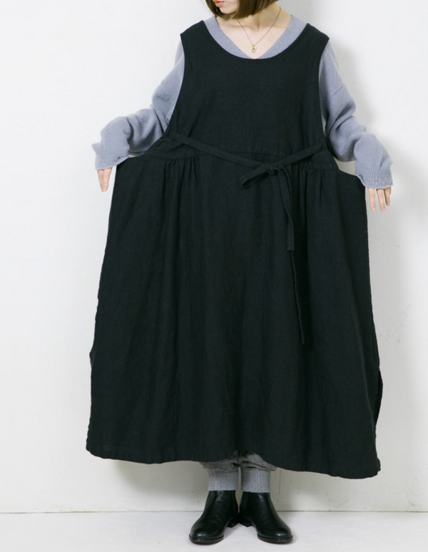 Woven Linen Dress 05