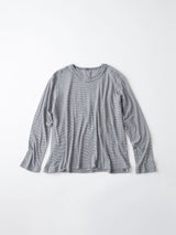 Cotton Layered Pullover T-Shirt