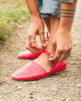 Amelie Flat Ruby