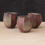 Wild Clay Faceted Cup, Dark Soda Fired