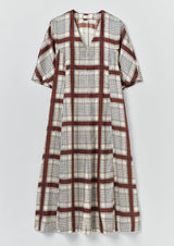 Table Cloth Print Dress