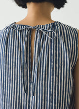 Natural Dye Stripe Cotton Dress