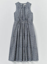 Natural Dye Stripe Cotton Dress
