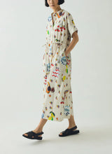 Table Setting Print Cotton Dress