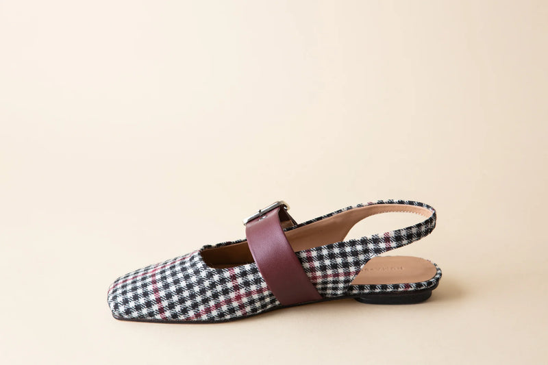 The Farrah, Black + White Tweed