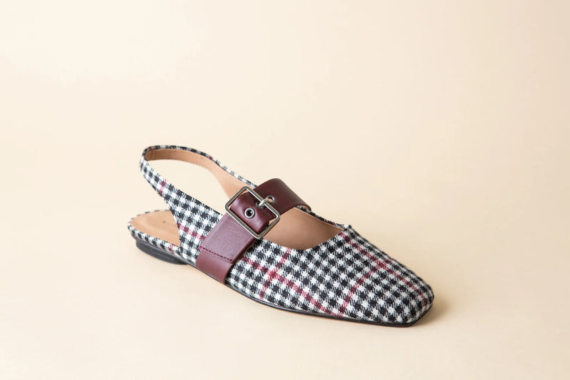 The Farrah, Black + White Tweed