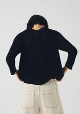 Lia Garment Dyed Boat Neck Tee