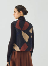 Migration Patchwork Side Tie Waistcoat