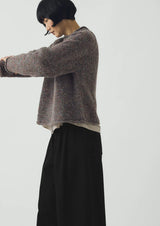 Orla Donegal Wool Sweater, Fossil