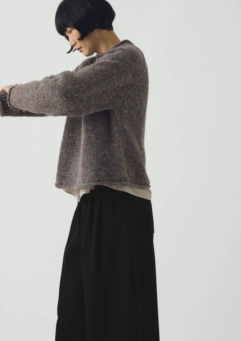 Orla Donegal Wool Sweater, Fossil