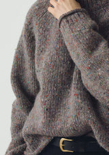 Orla Donegal Wool Sweater, Fossil