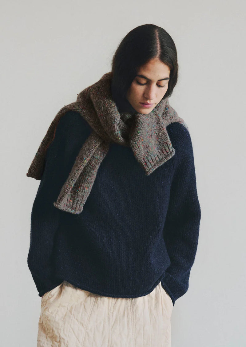 Orla Donegal Wool Sweater, Fossil
