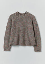 Orla Donegal Wool Sweater, Fossil