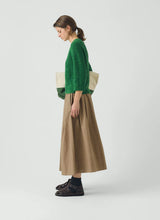 Textured Rib Linen Cotton Sweater
