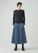 Cord A Line Skirt