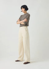 Annie Ecru Denim Full Length Trousers