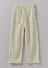 Annie Ecru Denim Full Length Trousers