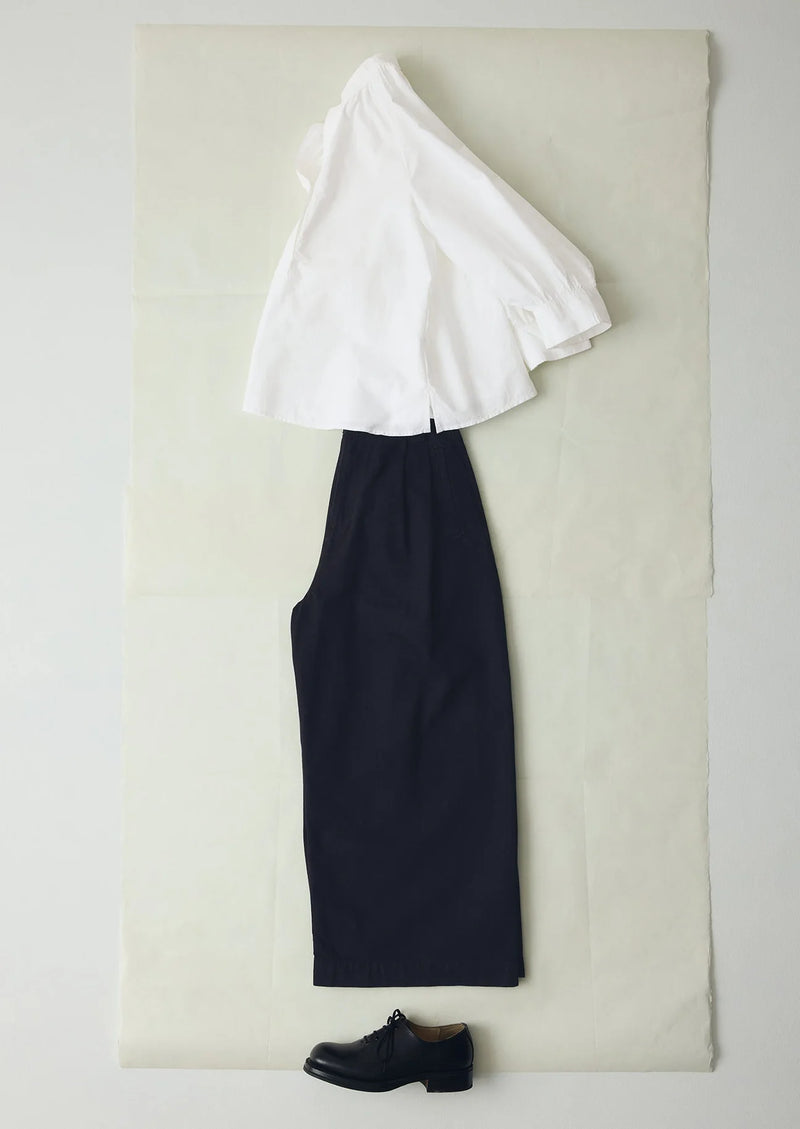 Catrin Cotton Oxford Easy Shirt, White