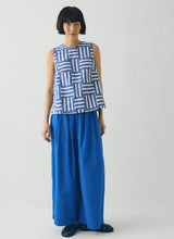 Patchwork Stripe Block Print Top