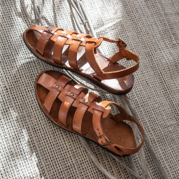 Taormina Cigar Fisherman Sandal