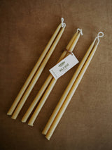Skinny Beeswax Tapers