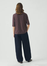 Cleo Stripe Cotton Tee