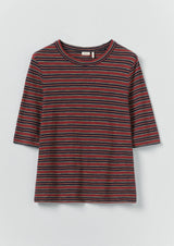 Cleo Stripe Cotton Tee