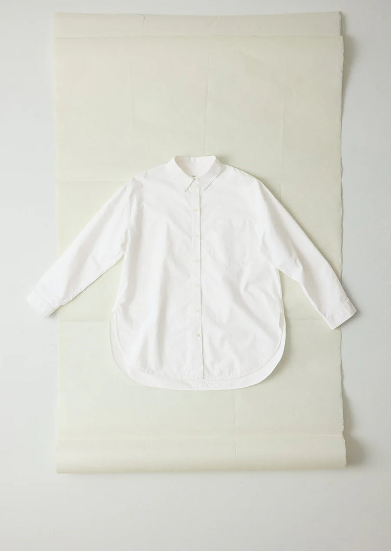 Cotton Oxford Oversized Shirt