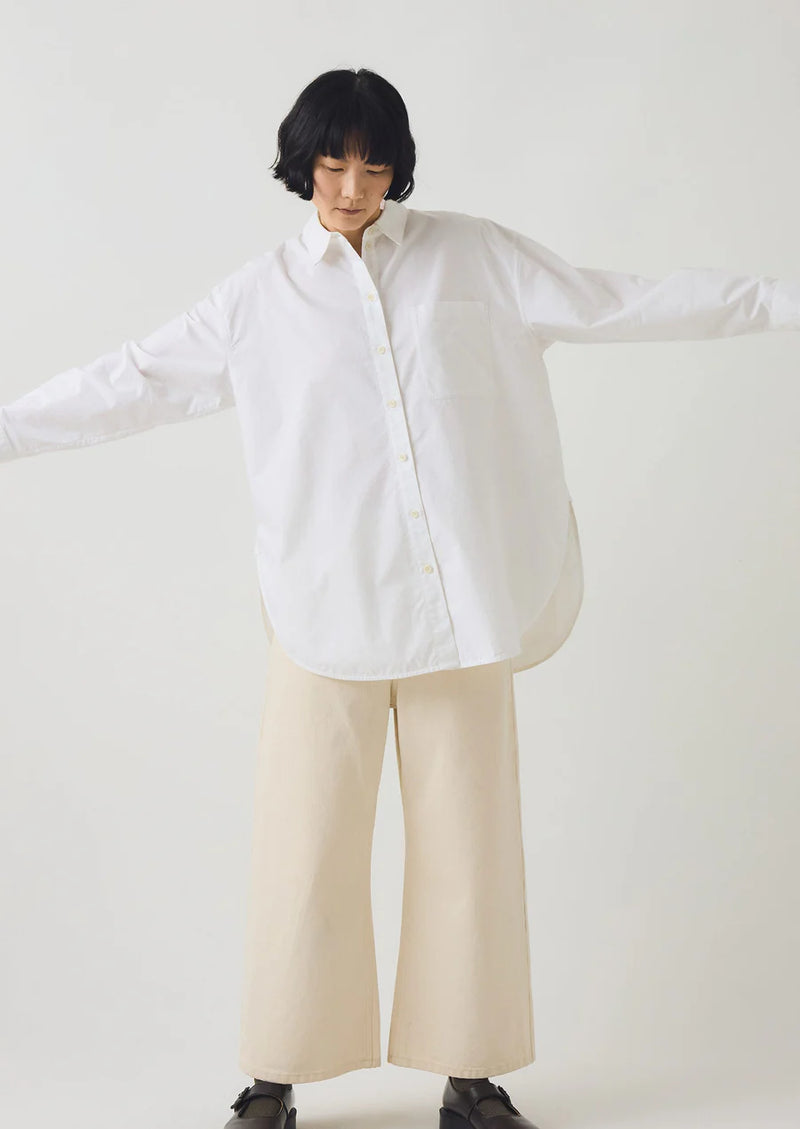 Cotton Oxford Oversized Shirt