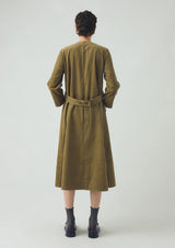 Adjustable Needlecord A-Line Dress, Linden