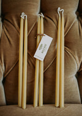 Skinny Beeswax Tapers
