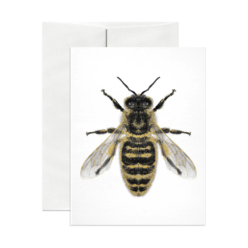 Honey Bee Foil Card