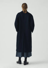Dropped Shoulder Japanese Denim Coat